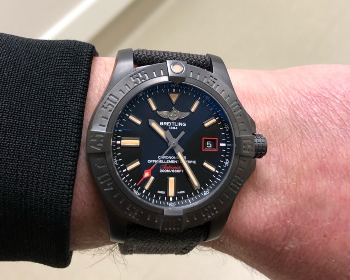 Breitling Avenger Blackbird Fake Replica Watch