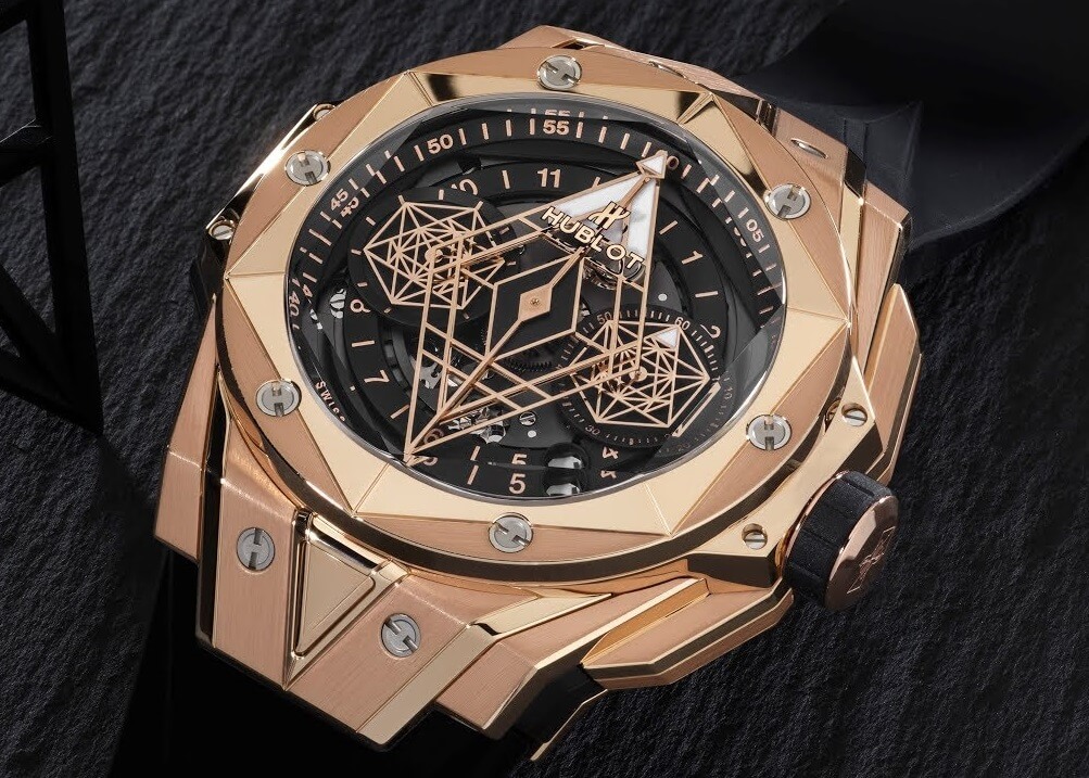 Hublot Big Bang Sang Bleu II 418.OX.1108.RX.MXM19 In King Gold Fake watch